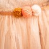 Sequined tutu skirt Melusine pale pink