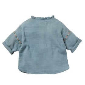 Butonned blouse Noa celadon