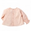 Blouse brodée  Nina rose