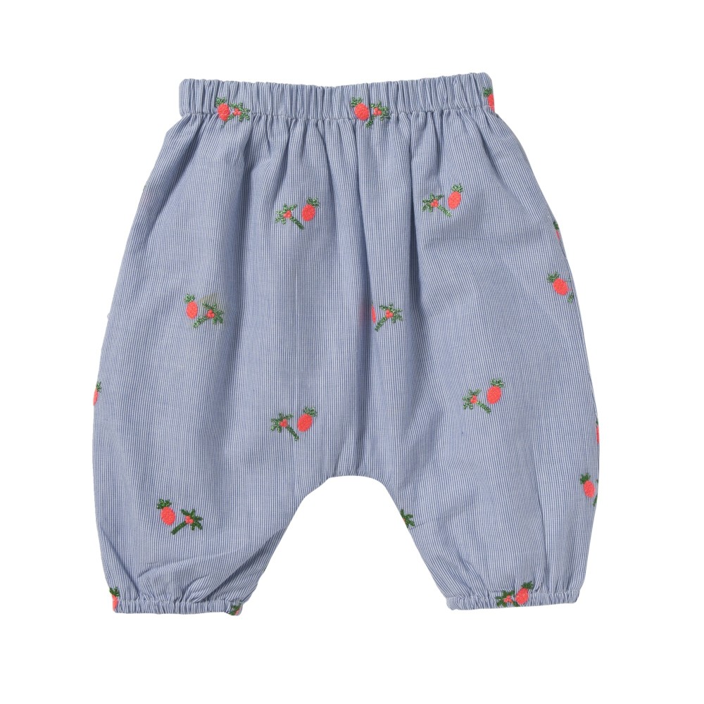 EMBROIDERED PANTS  WILLY COCOPALM