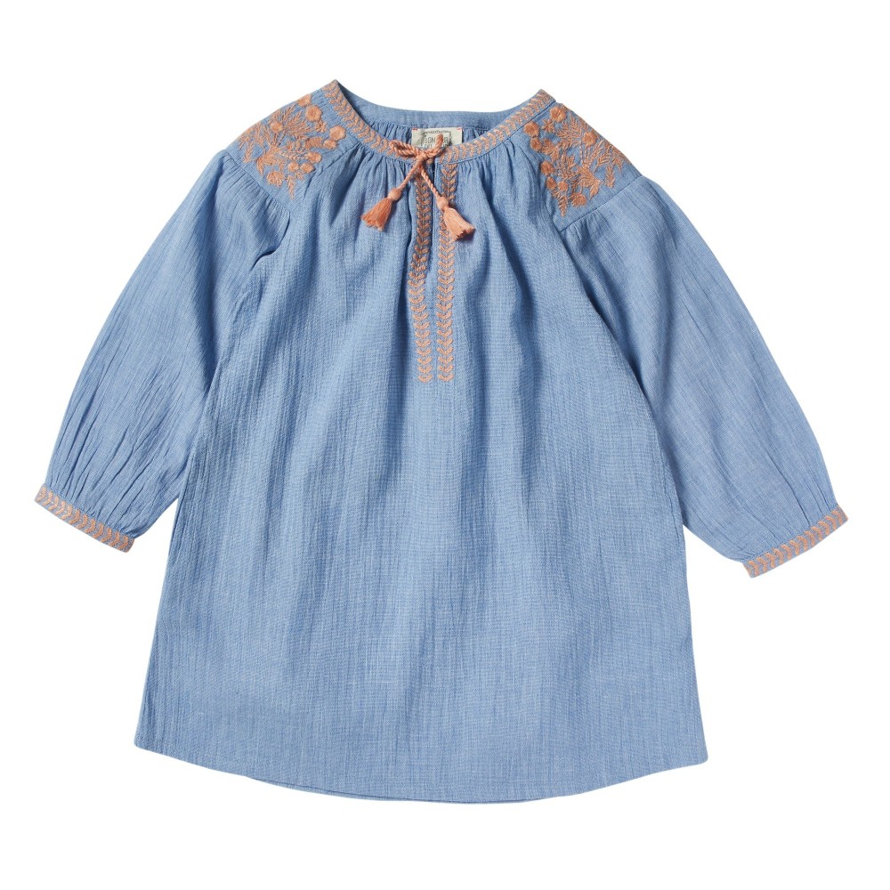 EMBROIDERED DRESS NAIS
