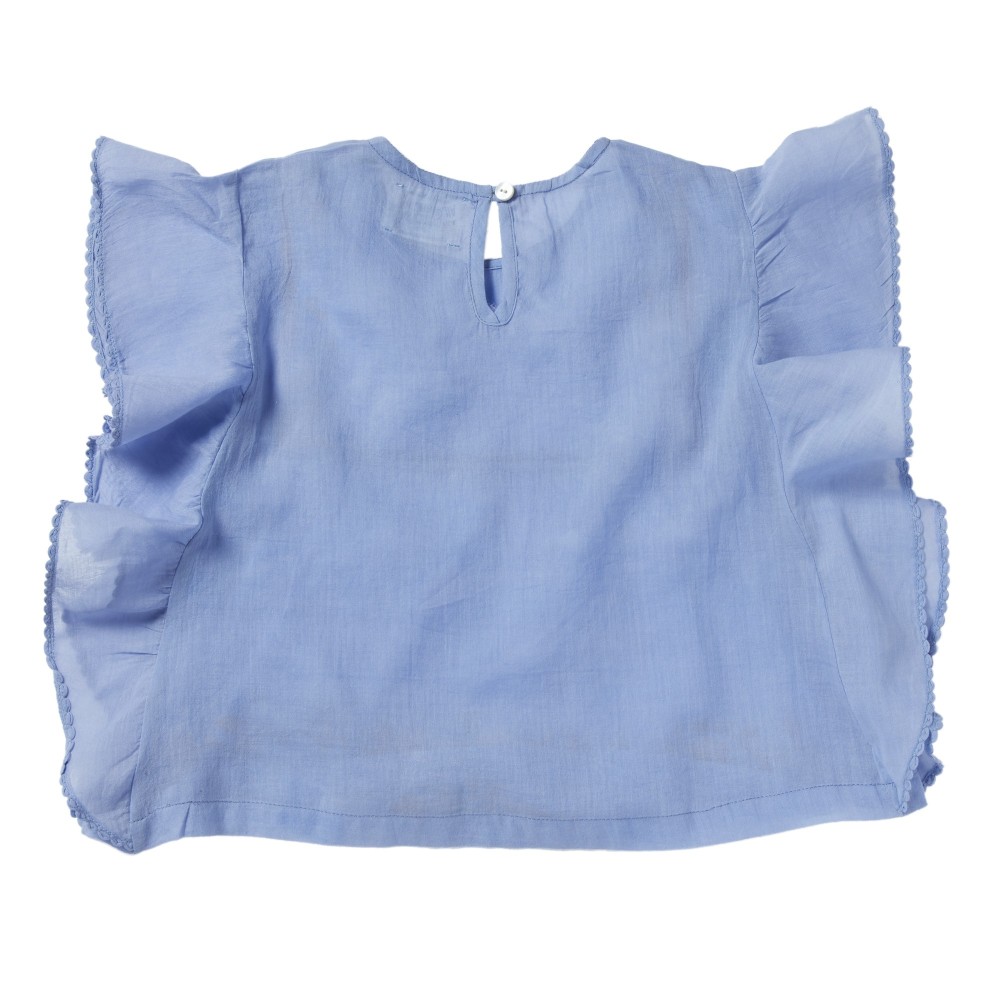 Blouse brodée CALYPSO