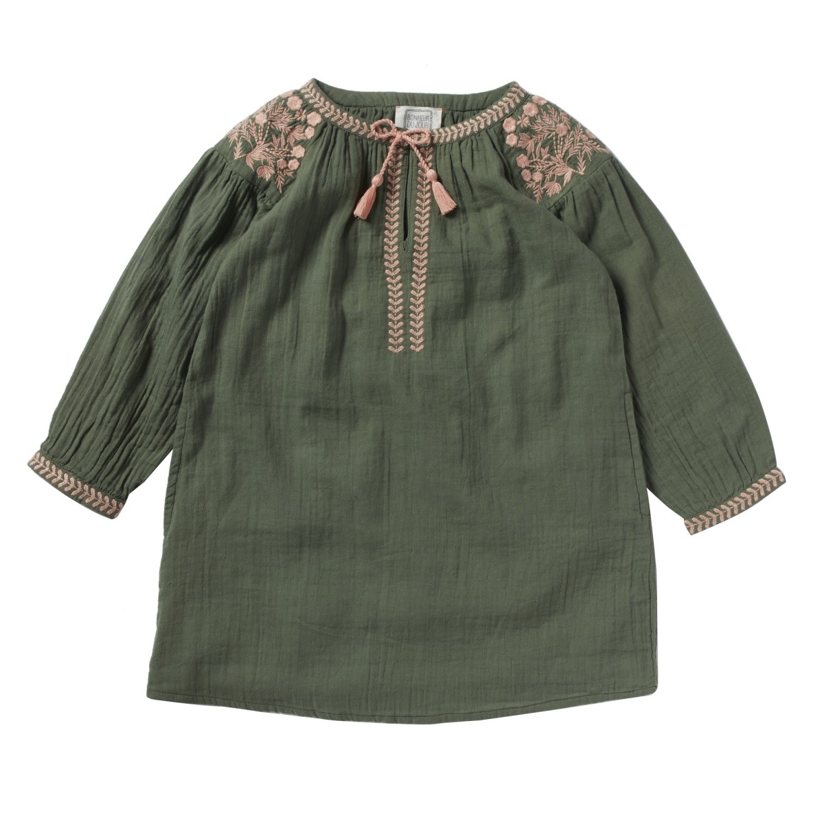 Robe brodée NAIS
