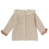 Pull à collerette point fantaisie Carla Blush