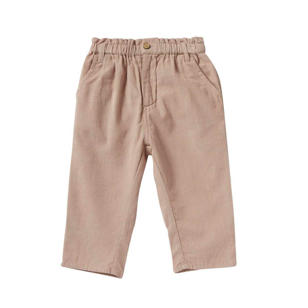 Pants in fine corduroy elasticated Mary Rosee