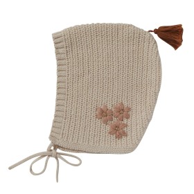 Bonnet  à pompon Ariane Rosee