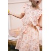 BLOUSE IN STRIPE AND EMBROIDERIES  GWEN