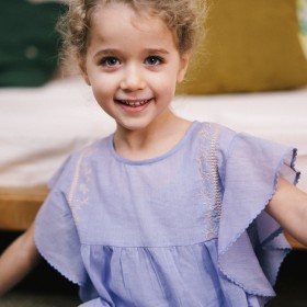 EMBROIDERED BLOUSE CALYPSO