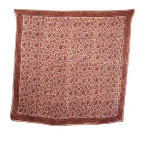 scarf with « Indien » flowers print Lucette