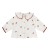 Blouse in double gauze with flowers embroidery Marguerite