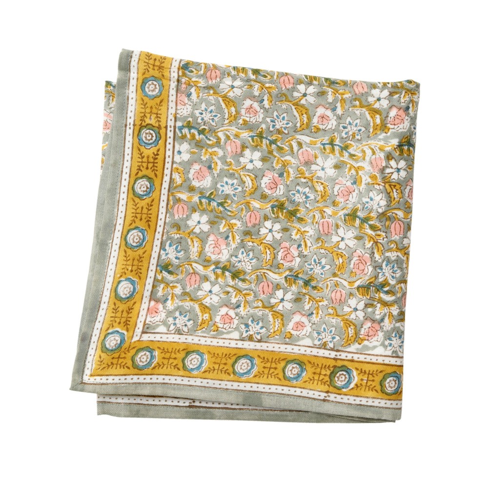 scarf with « Indien » flowers print Lucette