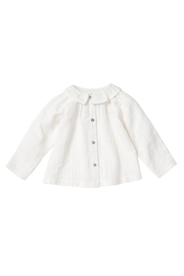 Blouse à col volant Loan