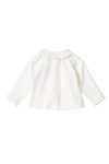 Flounced collar blouse LOAN