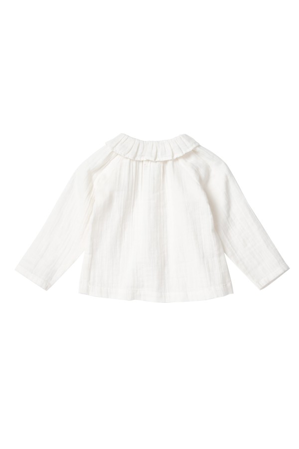 Blouse à col volant Loan