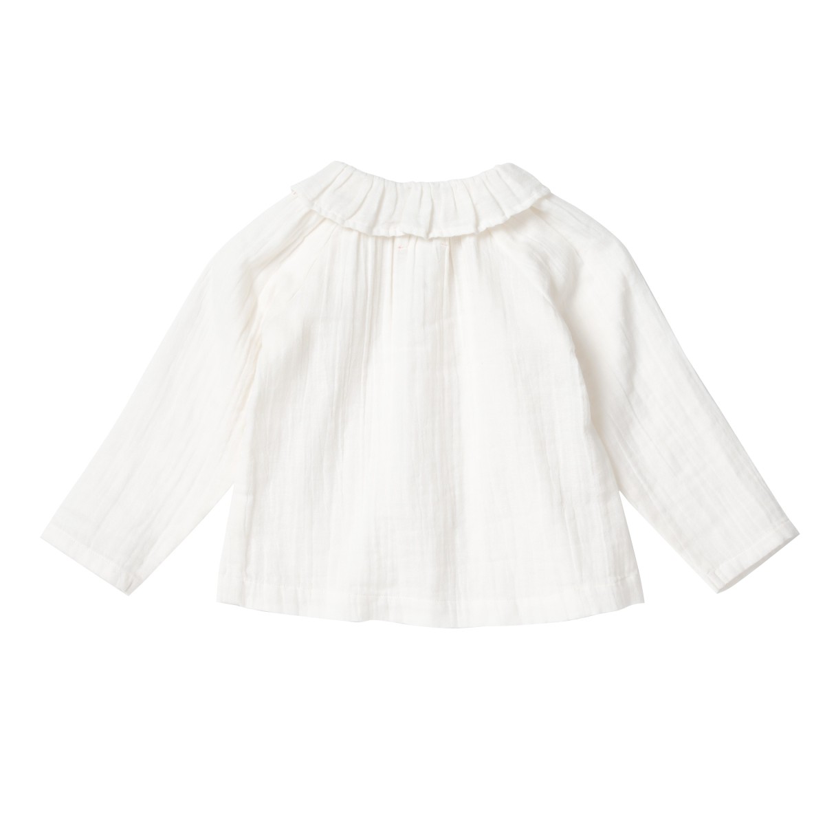 Blouse à col volant Loan