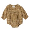 Baby Overall printed with flowers “bohemian” Luna