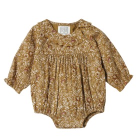 Barboteuse bébé imprimée fleurs « bohème » Luna