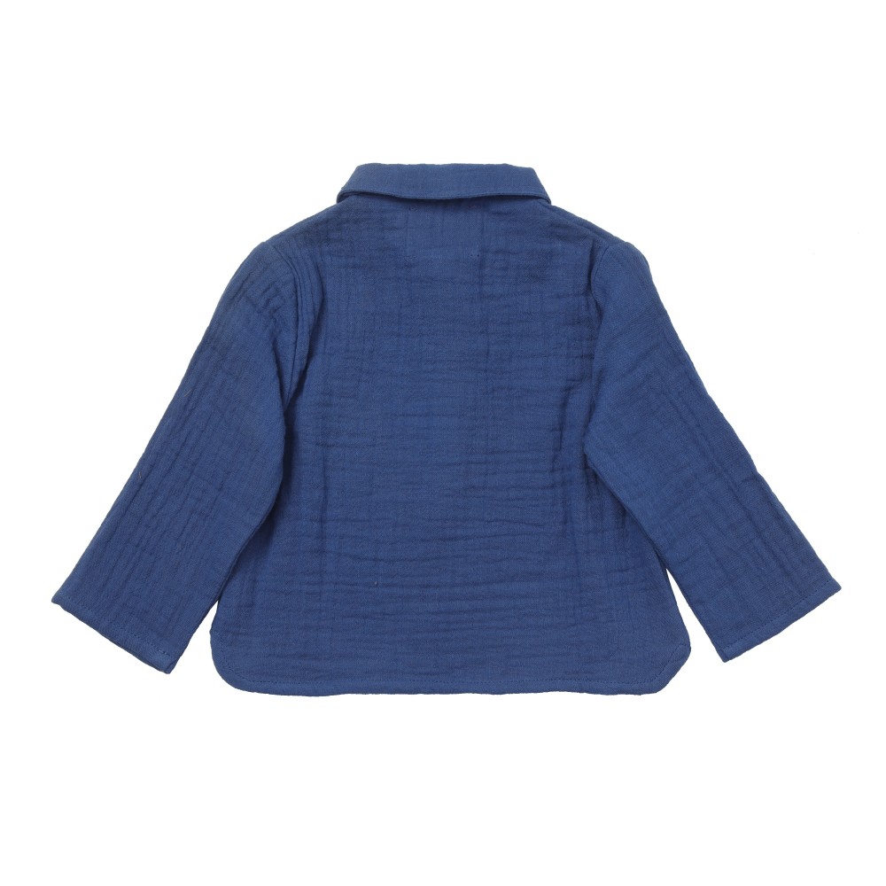 Chemise esprit kurta à col Felix