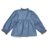 Blouse imprimée fleurie ou denim brodé Gina
