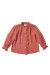 Refined vintage blouse with pleats and ruffles AMAYA