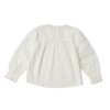 Refined vintage pleated blouse VICTORIA