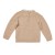 Cable knitted stitch sweater BROWNIE