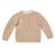 Cable knitted stitch sweater BROWNIE