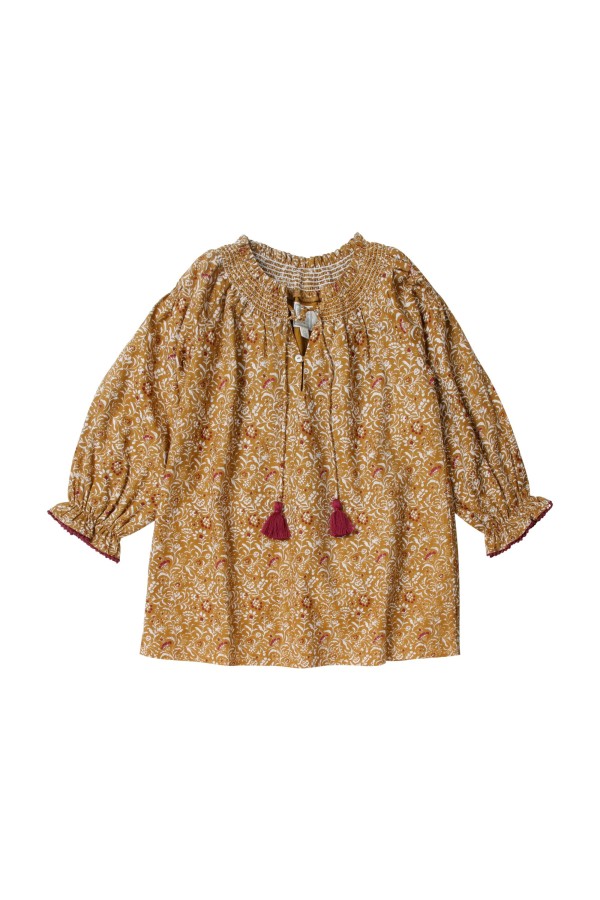 Robe imprimée fleurs résolument « bohème » Rima