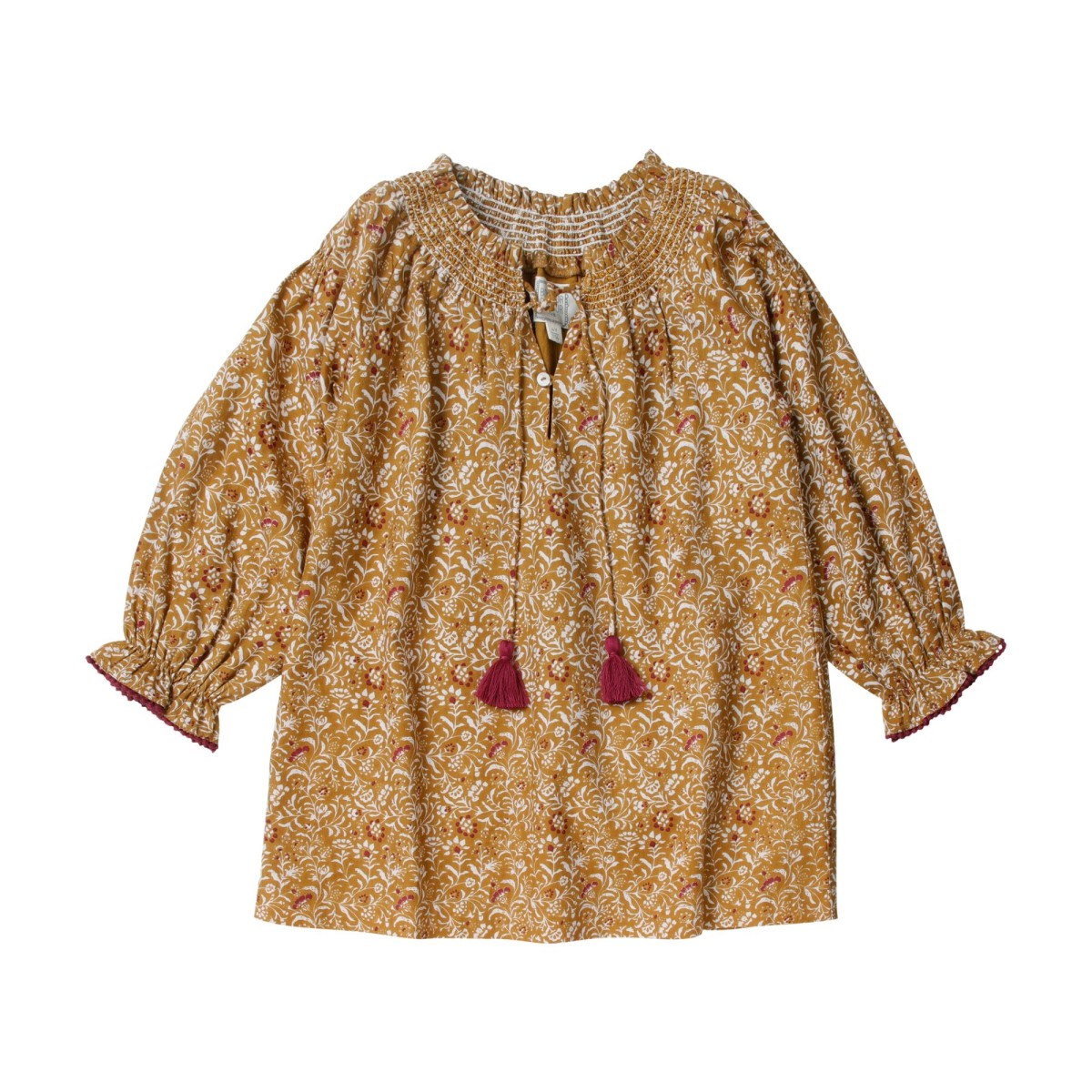 Robe imprimée fleurs résolument « bohème » Rima