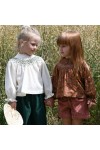 Blouse with smocks GISELE