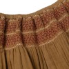Skirt with smocks and embroidery Abelia