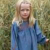 Embroidered corduroy dress Bobo Chic