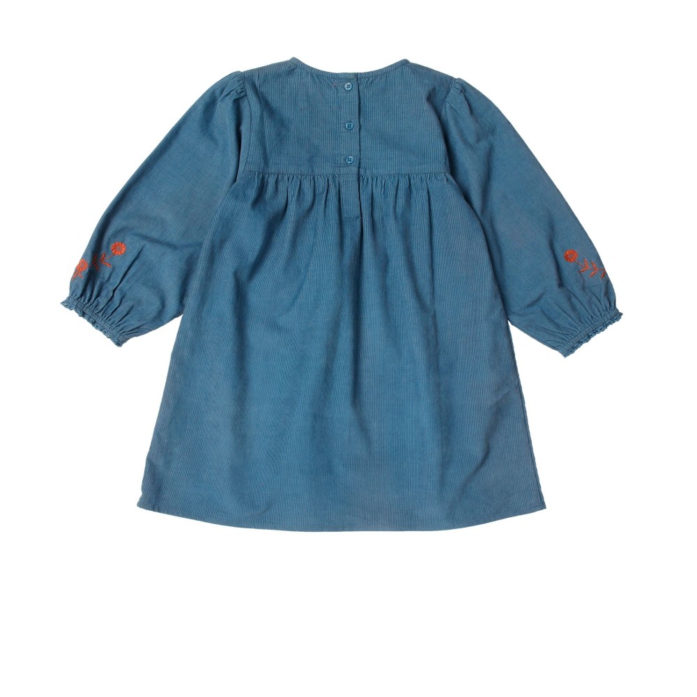 Embroidered corduroy dress Bobo Chic