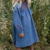 Embroidered corduroy dress Bobo Chic