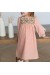 Embroidered corduroy dress Bobo Chic