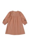 Embroidered corduroy dress Bobo Chic