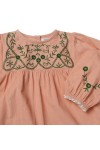 Embroidered corduroy dress Bobo Chic