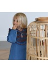 Robe à smocks Sanae