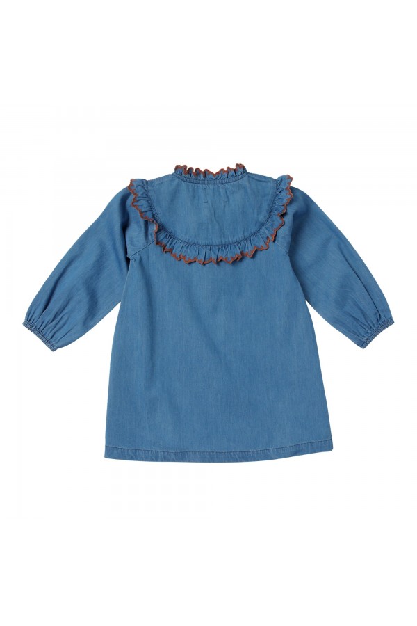 Robe à smocks Sanae