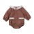 Romper in baby corduroy with embroidered collar Paloma