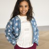 Print flowers reversible jacket