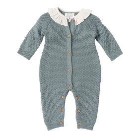 Combinaison bébé mixte avec col froncé Eden