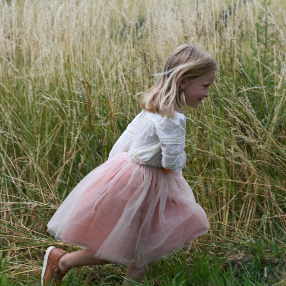 Tutu skirt in mesh Pink