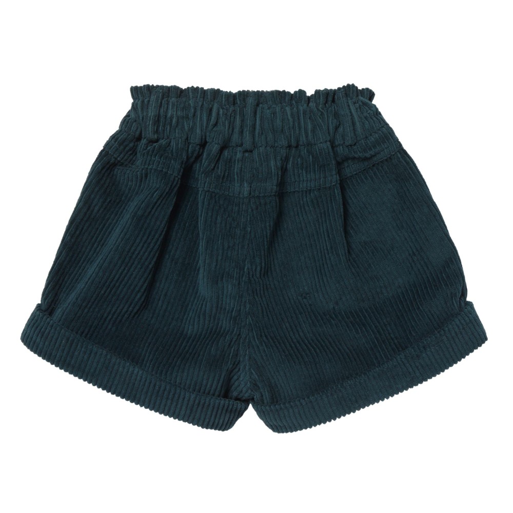Short en velours côtelé Noisette