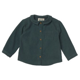 Kurta shirt in corduroy or printed checks AURAY