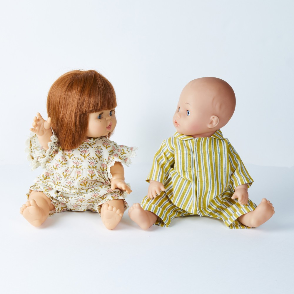 Chouchou Doll Pyjama Stripes Tupia