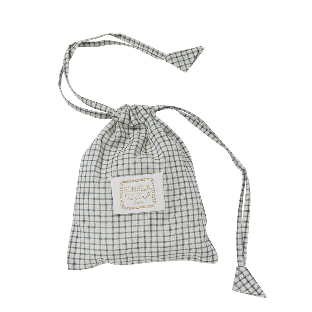 Chouchou Doll Pyjama Ecru Green Vichy