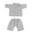 Chouchou Doll Pyjama Ecru Green Vichy