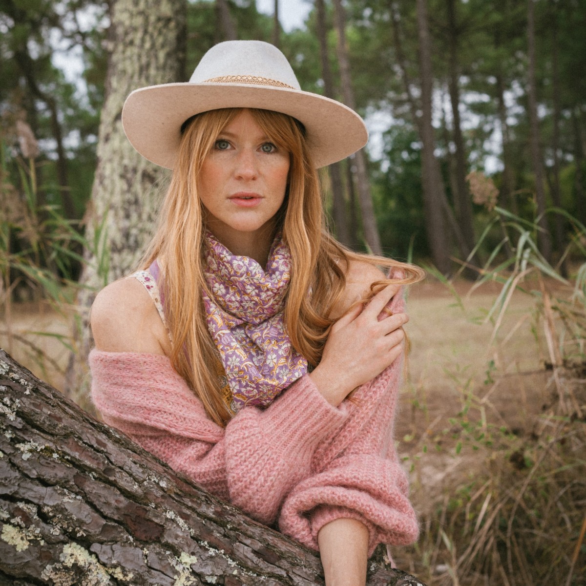 Coton Flowers Scarf