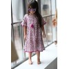 Flower print ruffle dress Suzon